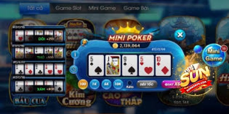 Vì sao bạn nên tham gia chơi nổ hũ mini poker?