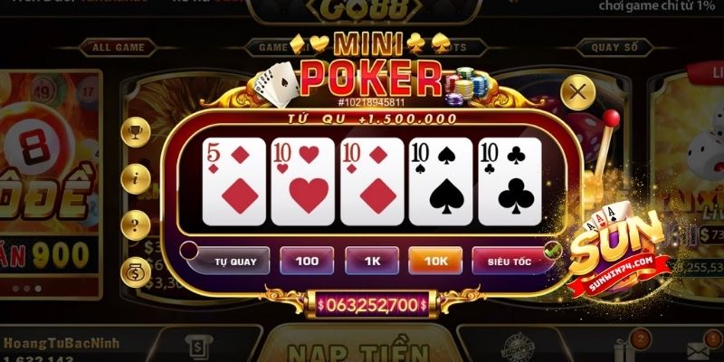 Giới thiệu chung về nổ hũ mini poker